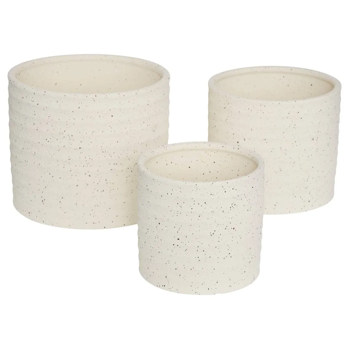 Set de 3 cache-pot "Elly"