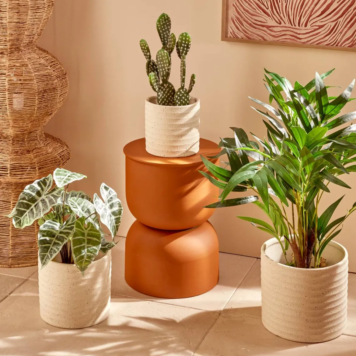 Set de 3 cache-pot "Elly"