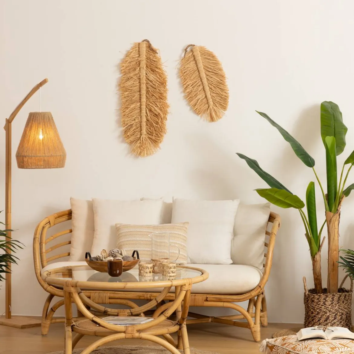 Set de 2 déco murale "Oasis"