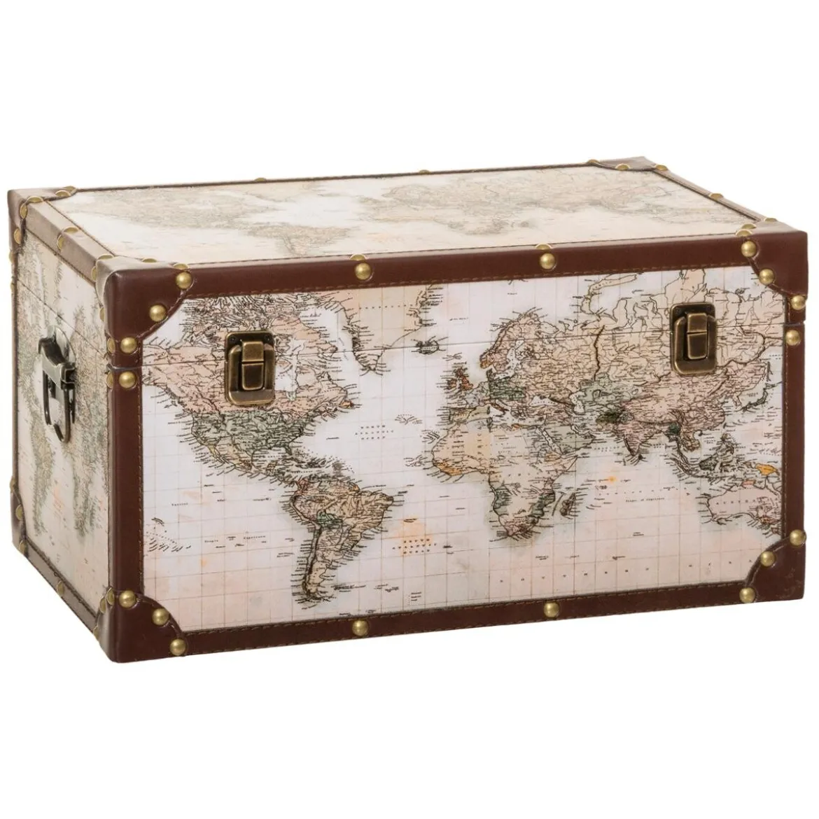 Set de 4 malles "Map Monde"