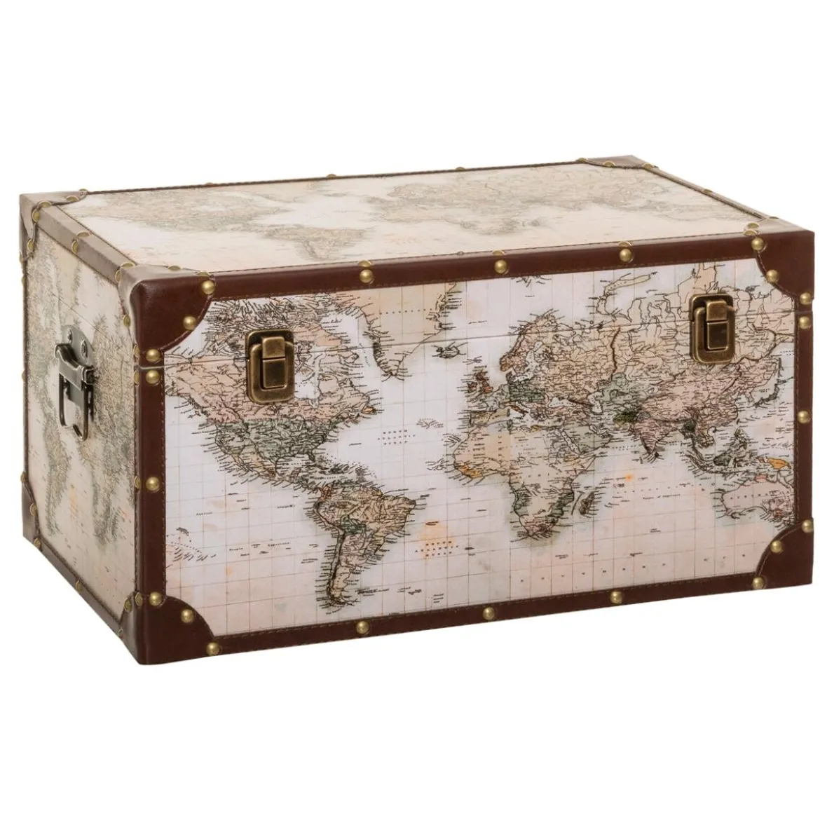 Set de 4 malles "Map Monde"