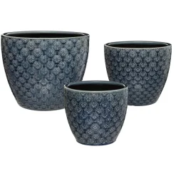 Set de 3 pots