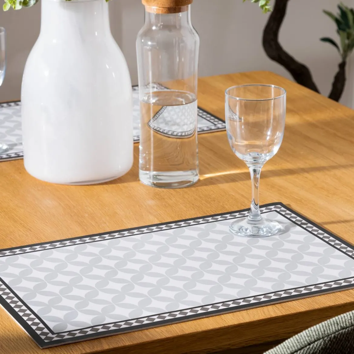 Set de table mosaïque "Vinyl"
