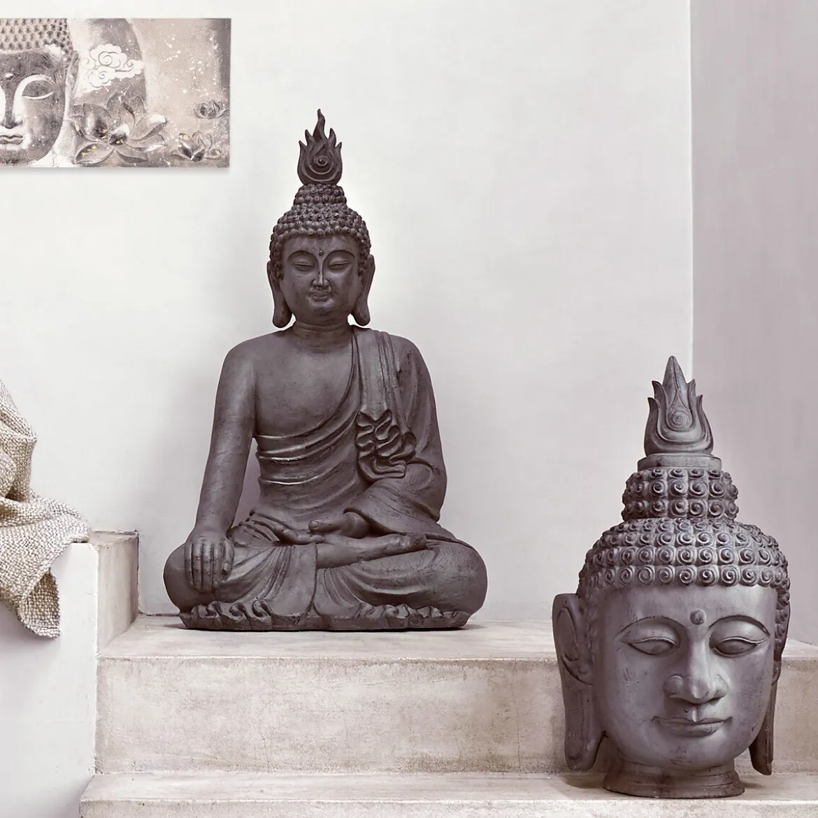 Statuette "Bouddha" assis