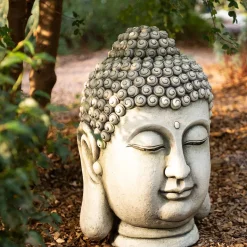Statuette d'exterieur Bouddha "Osel"