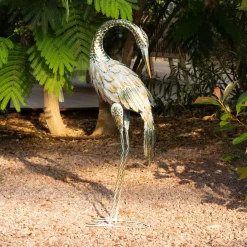 Statuette d'exterieur Héron 