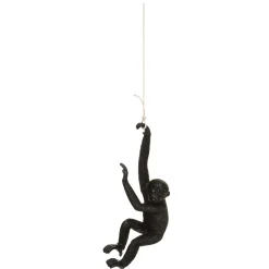 Statuette singe suspendu "Safari"