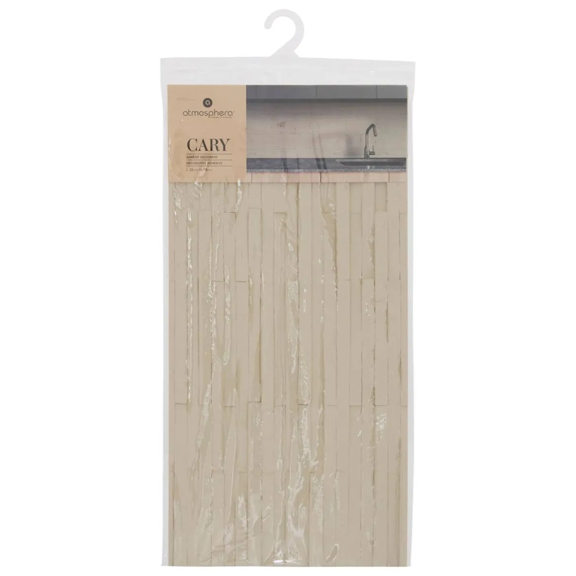 Sticker mural effet parement "Cary"