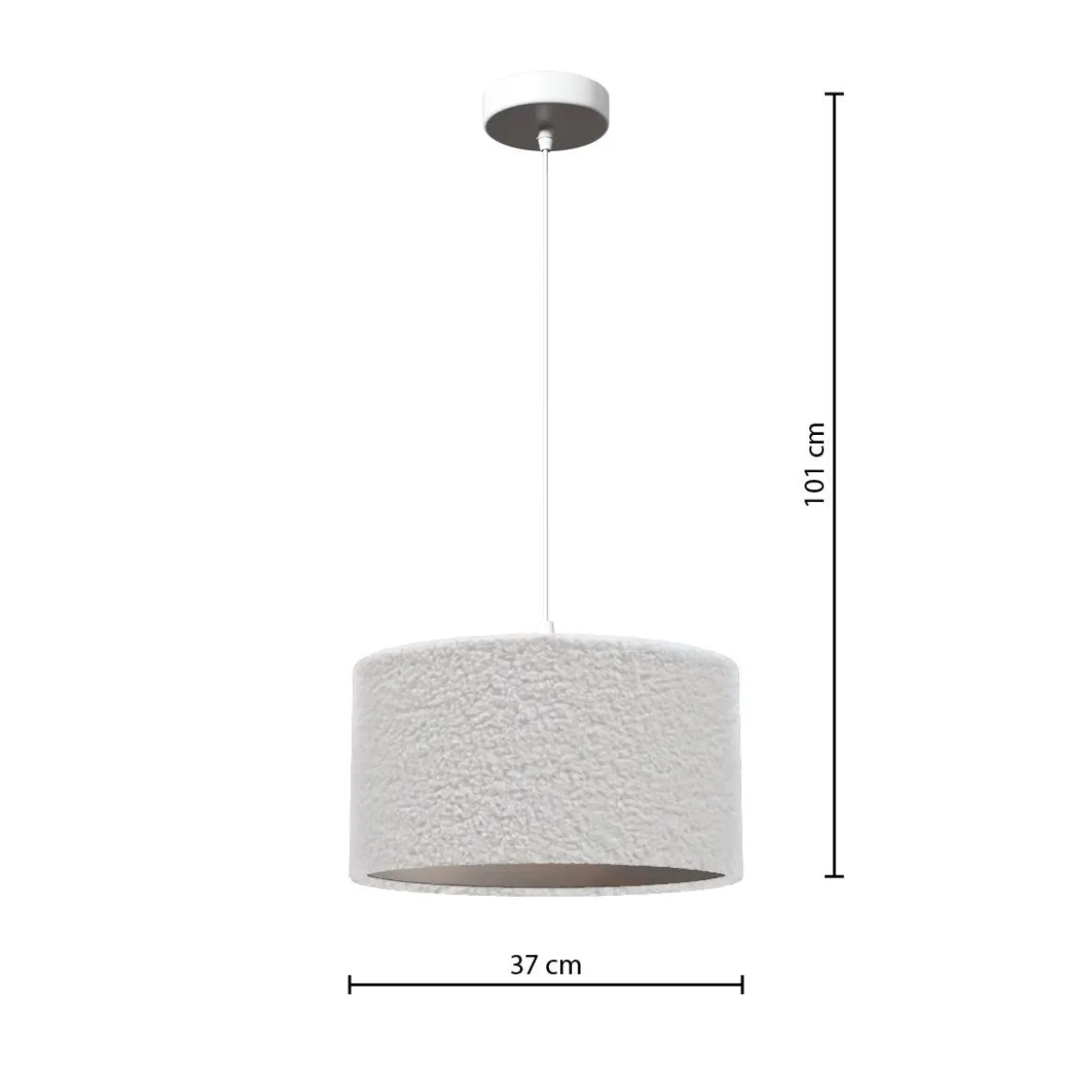Suspension bouclette "Tina"