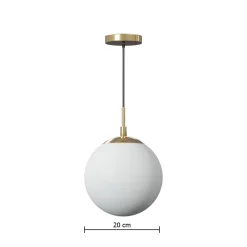 Suspension boule "Dris"