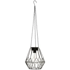 Suspension d'extérieur solaire FLAVE Noir