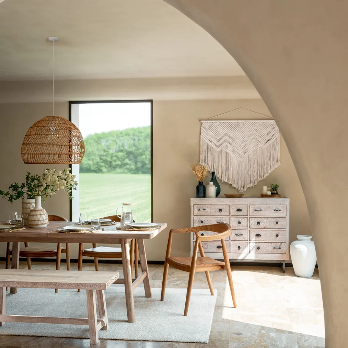 Table à manger extensible "Aeris"