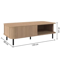 Table basse 2 portes "Colva"