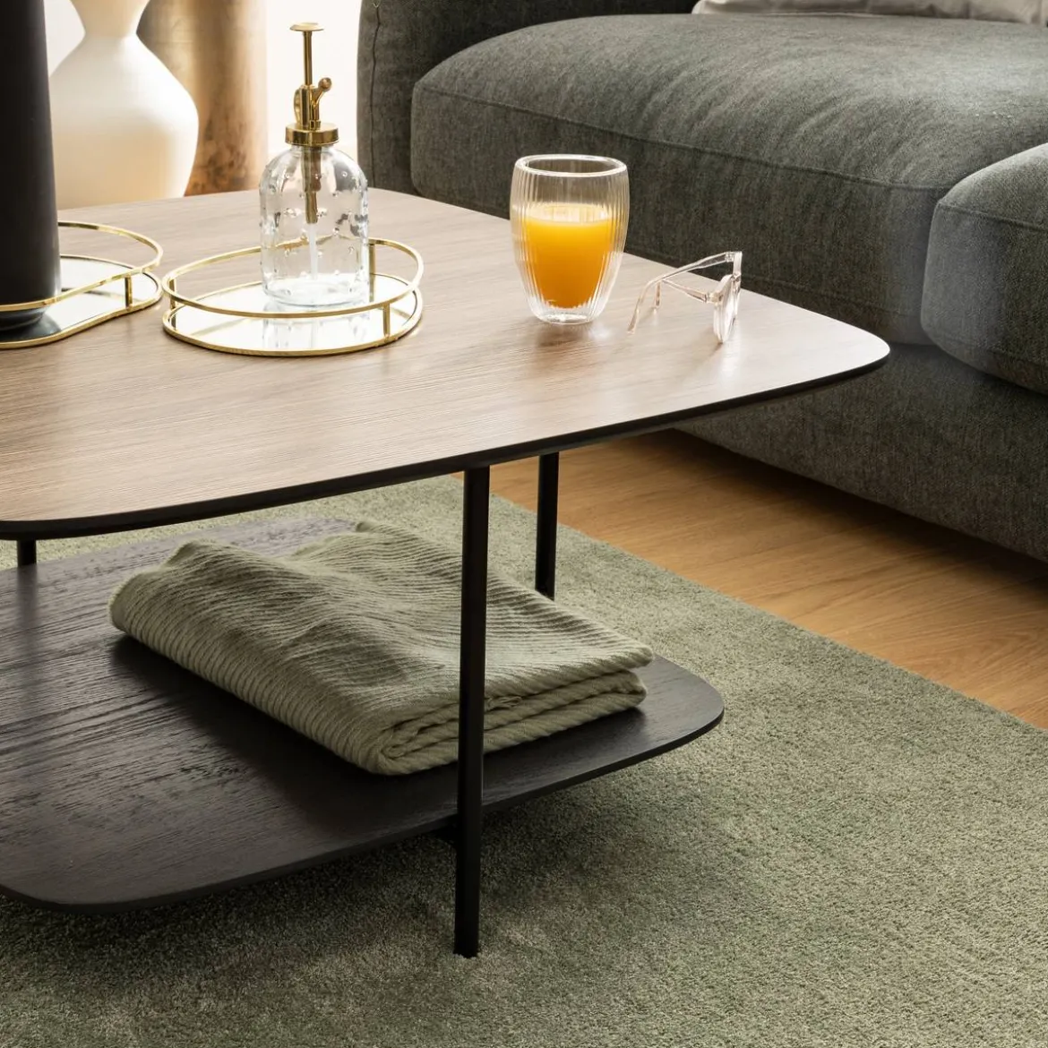 Table basse 1 étagère "Hodia"