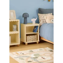 Table de chevet enfant 1 étagère 