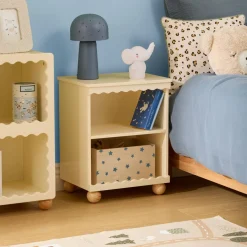 Table de chevet enfant 1 étagère 