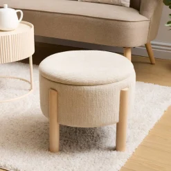 Tabouret coffre 