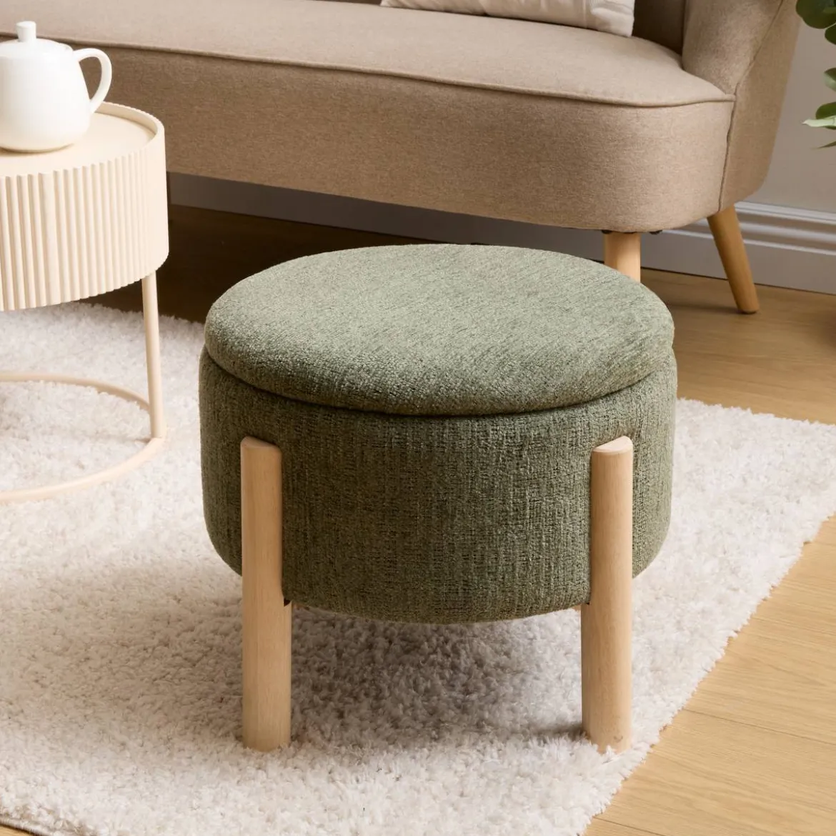 Tabouret coffre "Elki"
