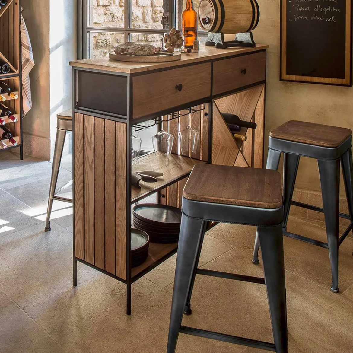 Tabouret de bar "Joris"