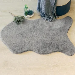 Tapis effet fourrure