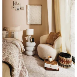 Tapis effet laine 