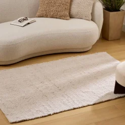 Tapis effet laine 
