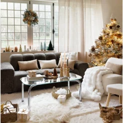 Tapis effet laine 