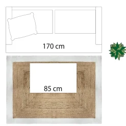 Tapis en jute