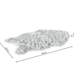Tapis enfant fausse fourrure