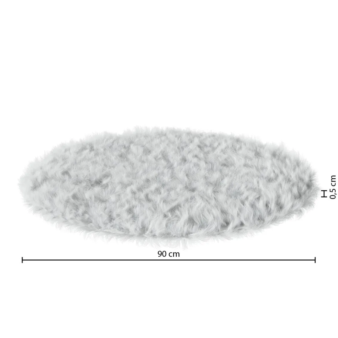 Tapis enfant fausse fourrure