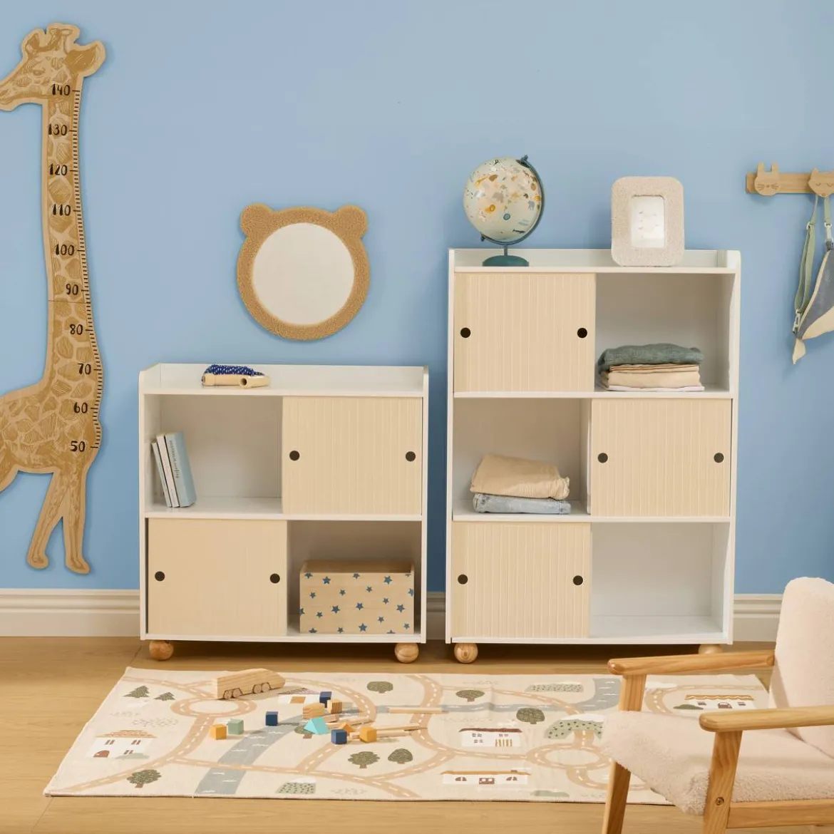 Tapis enfant route "Niels"