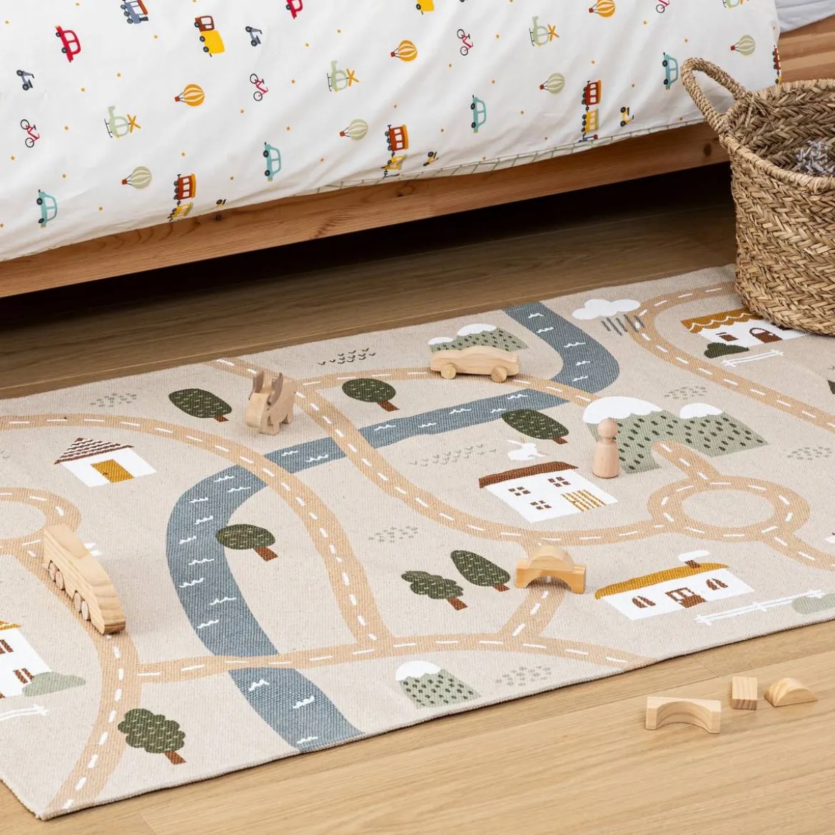 Tapis enfant route "Niels"
