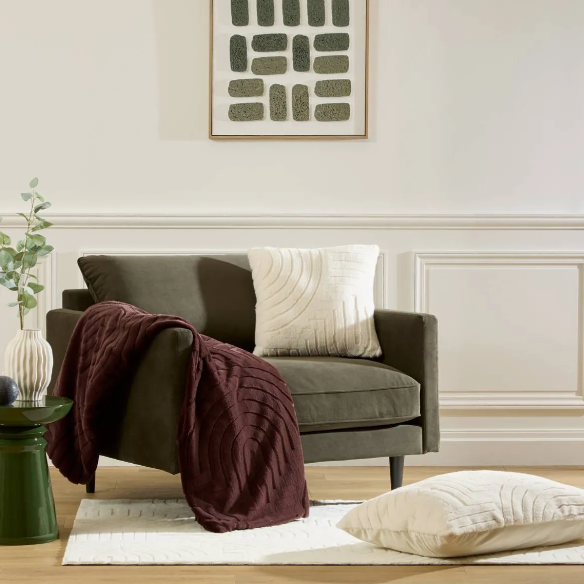 Tapis fausse fourrure "Arka"