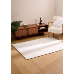 Tapis fausse fourrure 3D "Zephy"