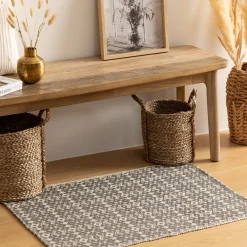 Tapis imprimé, coton
