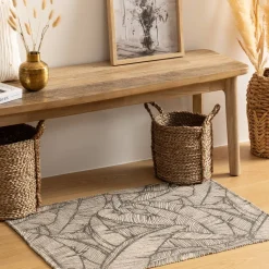 Tapis imprimé, coton