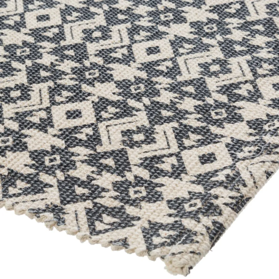 Tapis imprimé, coton