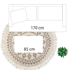 Tapis "Living", jute