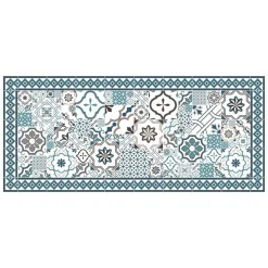Tapis vinyle mosaïque