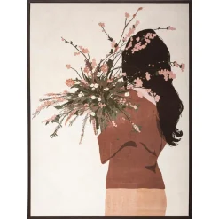 Toile encadrée "Femme"