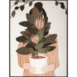 Toile encadrée