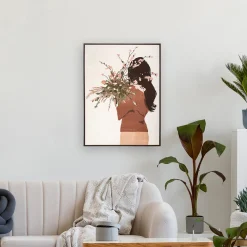 Toile encadrée