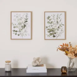 Toile imprimée encadrée "Eucaly"