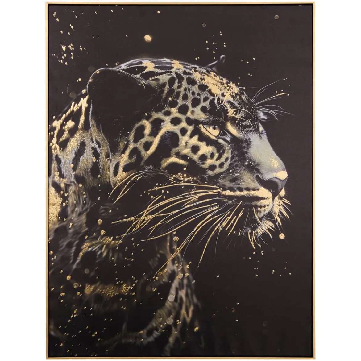 Toile imprimée encadrée "Lupita"