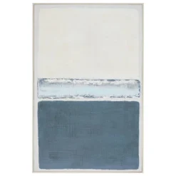 Toile peinte encadrée 