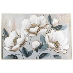 Toile peinte encadrée 