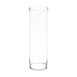 Vase cylindre, verre