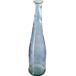 Vase long, verre recyclé