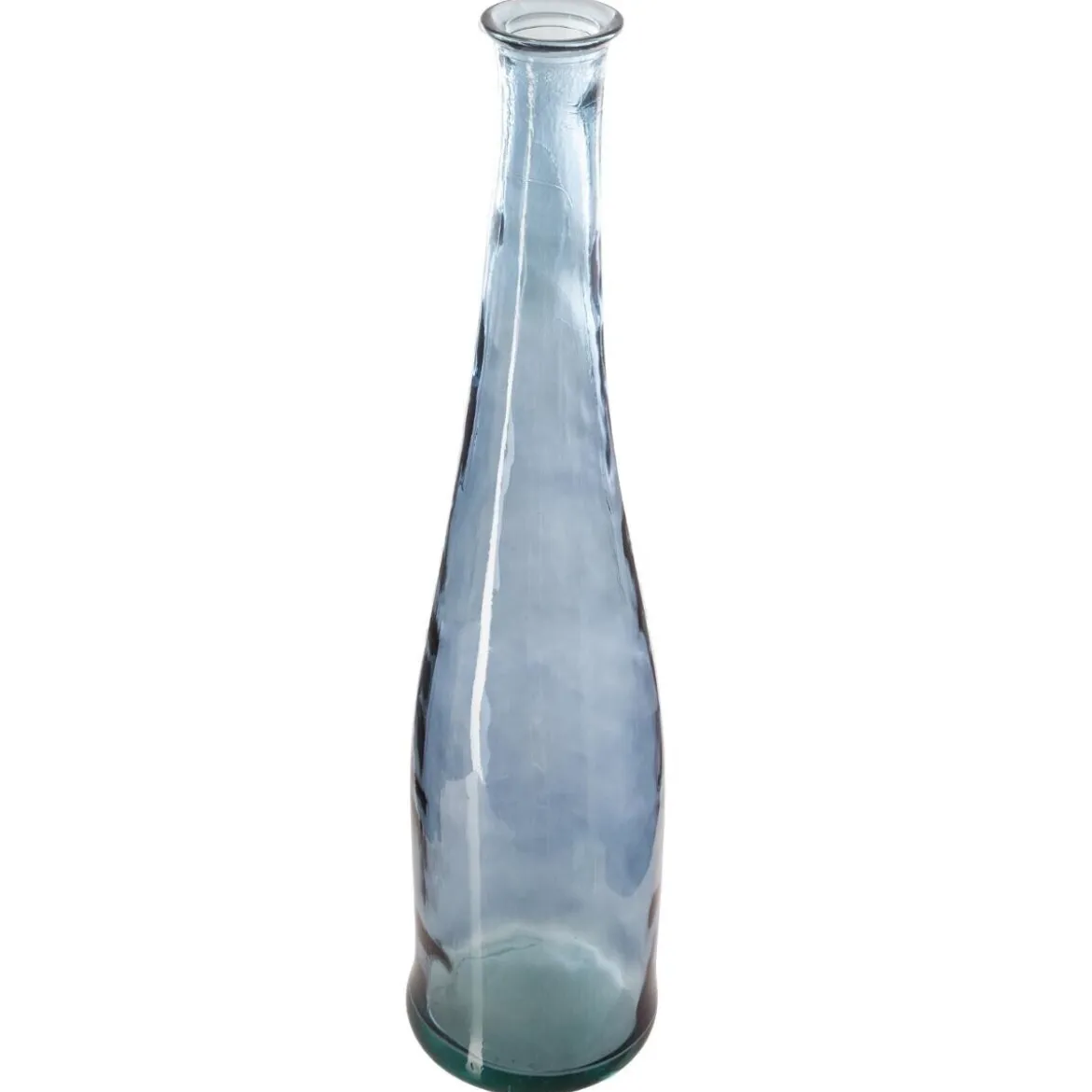 Vase long, verre recyclé