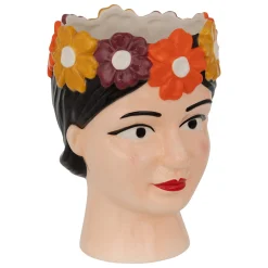 Vase tête de femme "Yuca"